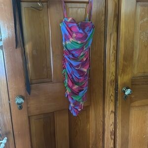 Princess Polly Multicolor Mesh Dress